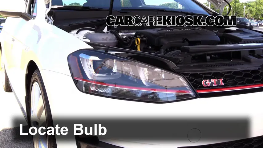 2016 Volkswagen GTI S 2.0L 4 Cyl. Turbo Hatchback (4 Door) Lights Turn Signal - Front (replace bulb)
